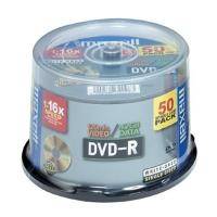 MAXELL DVD-R 4,7GB 16X FULL FACE PRINTABLE CAKEBOX 50 MAXELL DVD-R 4,7GB 16X FULL FACE PRINTABLE CAKEBOX 50