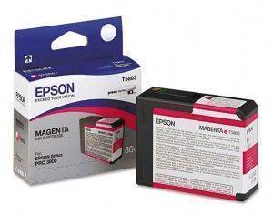 ΓΝΗΣΙΟ ΜΕΛΑΝΙ EPSON MAGENTA 80ML ΜΕ ΟΕΜ : T580300 ΓΝΗΣΙΟ ΜΕΛΑΝΙ EPSON MAGENTA 80ML ΜΕ ΟΕΜ : T580300