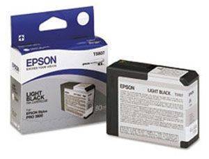 ΓΝΗΣΙΟ ΜΕΛΑΝΙ EPSON LIGHT BLACK 80ML ΜΕ ΟΕΜ : T580700 ΓΝΗΣΙΟ ΜΕΛΑΝΙ EPSON LIGHT BLACK 80ML ΜΕ ΟΕΜ : T580700