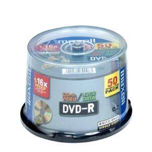 MAXELL MAXELL DVD-R 4,7GB 16X CAKEBOX 50