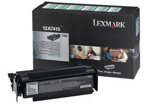 ͹ TONER LEXMARK  (BLACK)  OEM: 12A7415