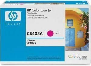  HEWLETT PACKARD MAGENTA TONER  OEM: CB403A