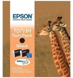 ΠΑΚΕΤΟ 2 ΜΕΛΑΝΙΩΝ EPSON BLACK HIGH CAPACITY ΜΕ ΟΕΜ : T07114H ΠΑΚΕΤΟ 2 ΜΕΛΑΝΙΩΝ EPSON BLACK HIGH CAPACITY ΜΕ ΟΕΜ : T07114H