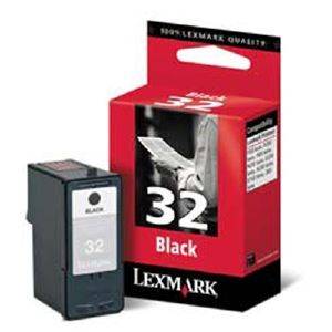   LEXMARK  (BLACK) NO 32  OEM: 18CX032E