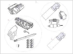 HEWLETT PACKARD ΓΝΗΣΙΟ HEWLETT PACKARD MAINTENANCE KIT ME OEM : Q5999-67902