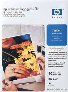 H I HEWLETT PACKARD A4 PREMIUM HIGH-GLOSS FILM 20 Y  OEM: Q1981A