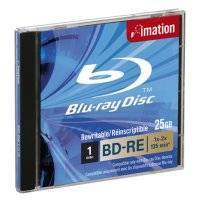 IMATION BLU RAY BD-RE 2X SINGLE LAYER 25GB JEWELCASE