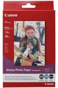  PHOTO PAPER PLUS CANON GLOSS 10 X 15 (A6) 100   OEM : GP-501