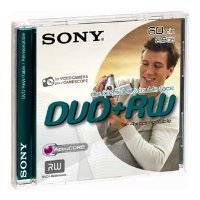 SONY DVD+RW 8CM 2,8GB/60MIN JEWEL CASE