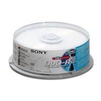 SONY DVD-R 4,7GB 120MIN 16X CAKEBOX 25