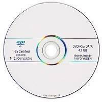 TAIYO YUDEN DVD-R 4,7GB 8X (UP TO 16X) CERAMIC CAKEBOX 50 JAPAN MADE