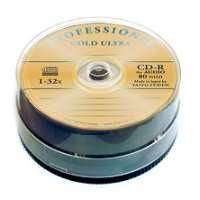 PROFESSIONAL CD-R AUDIO GOLD ULTRA 80MIN 32X CAKEBOX 30 JAPAN MADE BY TAIYO YUDEN