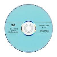 TAIYO YUDEN DVD-R BLUE 16X (UP TO 20X) SPINDLE 100 JAPAN MADE