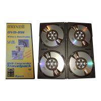 MAXELL DVD-RW 8CM  1,4GB 30MIN 4 PCS TRAVELPACK