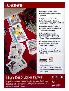   CANON A4 HIGH RESOLUTION PAPER 200   OEM: HR-101A4