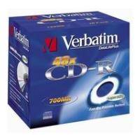 VERBATIM CD-R WIDE PRINTABLE 52X 80 MIN-700MB JEWEL CASE 10 PACK VERBATIM CD-R WIDE PRINTABLE 52X 80 MIN-700MB JEWEL CASE 10 PACK
