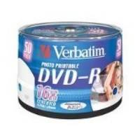 VERBATIM DVD-R 16X 4.7GB CAKEBOX 50PCS VERBATIM DVD-R 16X 4.7GB CAKEBOX 50PCS