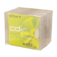 SONY CD-R 700MB / 80MIN 48X SLIMCASE 20 PACK SONY CD-R 700MB / 80MIN 48X SLIMCASE 20 PACK