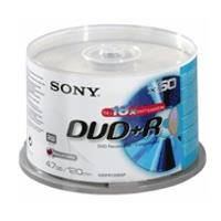 SONY DVD+R 4,7GB 120MIN 16X CAKEBOX 50