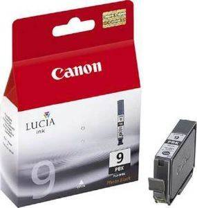 CANON ΓΝΗΣΙΟ ΜΕΛΑΝΙ CANON ΜΑΥΡΟ ΦΩΤΟΓΡΑΦΙΚΟ (PHOTO BLACK) ΜΕ OEM: PGI-9PBK