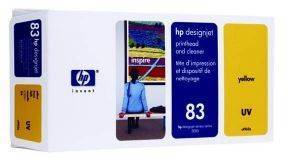     HEWLETT PACKARD NO 83 UV  (YELLOW)  OEM: C4963A