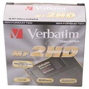 �������� 3,5 ���ӿ� VERBATIM DATALIFE PLUS DS/HD 1,44MB IBM FORMATTED - 10 PACK