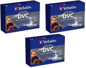 VERBATIM MINI DV 60MIN 3 PACK