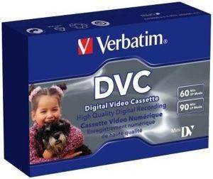VERBATIM MINI DV 60MIN VERBATIM MINI DV 60MIN