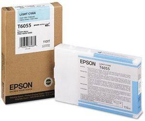 ΓΝΗΣΙΟ ΜΕΛΑΝΙ EPSON LIGHT CYAN 110ML ME OEM: T605500 ΓΝΗΣΙΟ ΜΕΛΑΝΙ EPSON LIGHT CYAN 110ML ME OEM: T605500