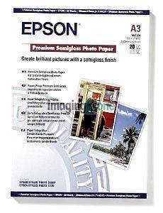 ΓΝΗΣΙΟ EPSON PREMIUM PHOTO PAPER SEMI GLOSS A3 20 ΦΥΛΛΑ ΜΕ OEM : S041334 ΓΝΗΣΙΟ EPSON PREMIUM PHOTO PAPER SEMI GLOSS A3 20 ΦΥΛΛΑ ΜΕ OEM : S041334