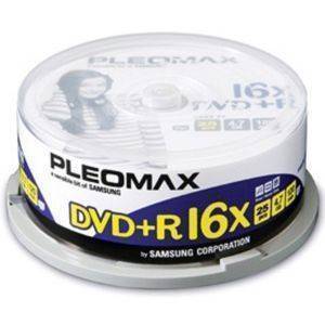 SAMSUNG DVD+R 16X 120MIN 4,7GB CAKEBOX 25