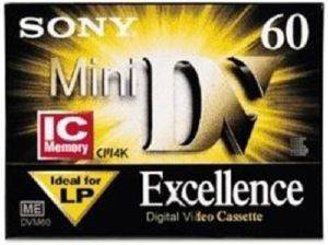 SONY DVM 60MIN EXCELLENCE IC MEMORY DVM60EXM