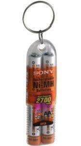  SONY RECHARGEABLE 2700MAH AA 4 TEM