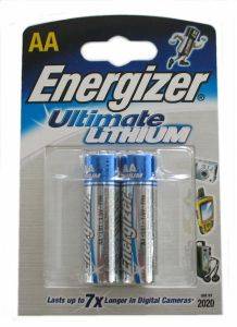 ΜΠΑΤΑΡΙΑ ENERGIZER ULTIMATE LITHIUM AA FR6 ΜΠΑΤΑΡΙΑ ENERGIZER ULTIMATE LITHIUM AA FR6
