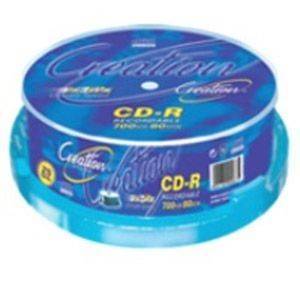 CREATION CD-R 52X CAKEBOX 25 CREATION CD-R 52X CAKEBOX 25