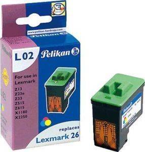 PELIKAN 7346339 ΣΥΜΒΑΤΟ ΜΕ LEXMARK 10N0026 ΜΕΛΑΝΙ ΤΡΙΧΡΩΜΟ PELIKAN 7346339 ΣΥΜΒΑΤΟ ΜΕ LEXMARK 10N0026 ΜΕΛΑΝΙ ΤΡΙΧΡΩΜΟ
