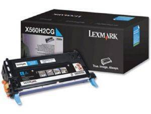  TONER LEXMARK  (CYAN) HIGH CAPACITY  OEM: X560H2CG