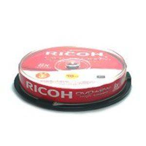 RICOH DVD+RW 8X 4,7GB HIGH SPEED CAKEBOX 10