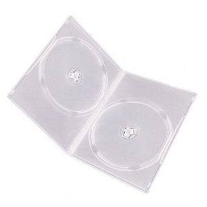 DVD CASE DOUBLE SLIM - 10 PACK