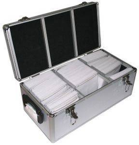 ALUMINIUM CARRY CASE-BOX 400 DISCS ALUMINIUM CARRY CASE-BOX 400 DISCS