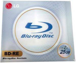 LG LG BLU-RAY BD-RE 1-2X 25GB JEWEL CASE