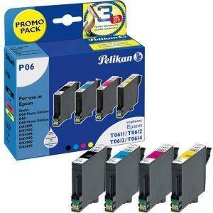 ΠΑΚΕΤΟ ΜΕΛΑΝΙΩΝ PELIKAN P06 ΣΥΜΒΑΤΟ ΜΕ EPSON ΚΑΙ T061 ΜΕΛΑΝΙΑ ΠΑΚΕΤΟ ΜΕΛΑΝΙΩΝ PELIKAN P06 ΣΥΜΒΑΤΟ ΜΕ EPSON ΚΑΙ T061 ΜΕΛΑΝΙΑ