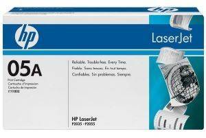  HEWLETT PACKARD BLACK TONER  OEM: CE505A