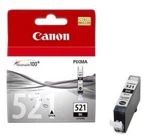 CANON ΓΝΗΣΙΟ ΜΕΛΑΝΙ CANON ΜΑΥΡΟ (BLACK) ΜΕ OEM: CLI-521BK