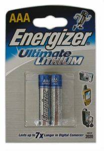 ΜΠΑΤΑΡΙΑ ENERGIZER ULTIMATE LITHIUM 3A ΜΠΑΤΑΡΙΑ ENERGIZER ULTIMATE LITHIUM 3A
