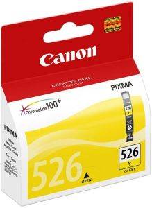 CANON ΓΝΗΣΙΟ ΜΕΛΑΝΙ CANON ΚΙΤΡΙΝΟ (YELLOW) ΜΕ OEM: CLI-526Y