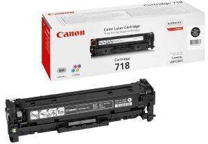ΓΝΗΣΙΟ TONER CANON ΜΑΥΡΟ (BLACK) ME ΟΕΜ: CARTRIDGE 718 BK ΓΝΗΣΙΟ TONER CANON ΜΑΥΡΟ (BLACK) ME ΟΕΜ: CARTRIDGE 718 BK