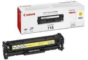  TONER CANON  (YELLOW) ME : CARTRIDGE 718 Y