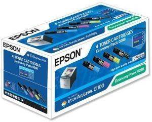 ΓΝΗΣΙΟ ΠΑΚΕΤΟ ΜΕ 4 TONER EPSON ME ΟΕΜ : S050268 ΓΝΗΣΙΟ ΠΑΚΕΤΟ ΜΕ 4 TONER EPSON ME ΟΕΜ : S050268