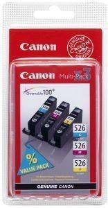 ΓΝΗΣΙΟ ΠΑΚΕΤΟ ΕΚΤΥΠΩΣΗΣ CANON (CYAN-MAGENTA-YELLOW) ΜΕ OEM: CLI-526 PCK ΓΝΗΣΙΟ ΠΑΚΕΤΟ ΕΚΤΥΠΩΣΗΣ CANON (CYAN-MAGENTA-YELLOW) ΜΕ OEM: CLI-526 PCK